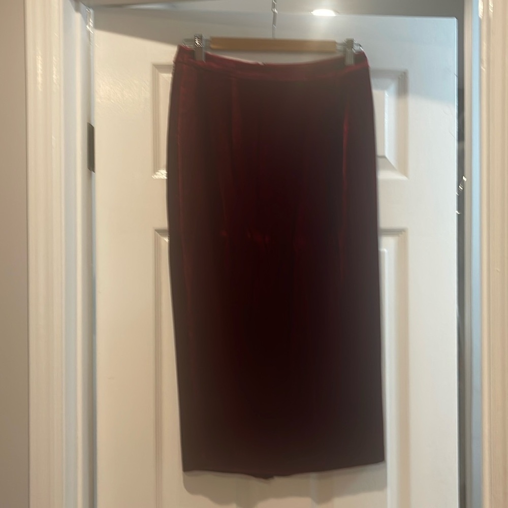 Boden Velvet Lined Skirt